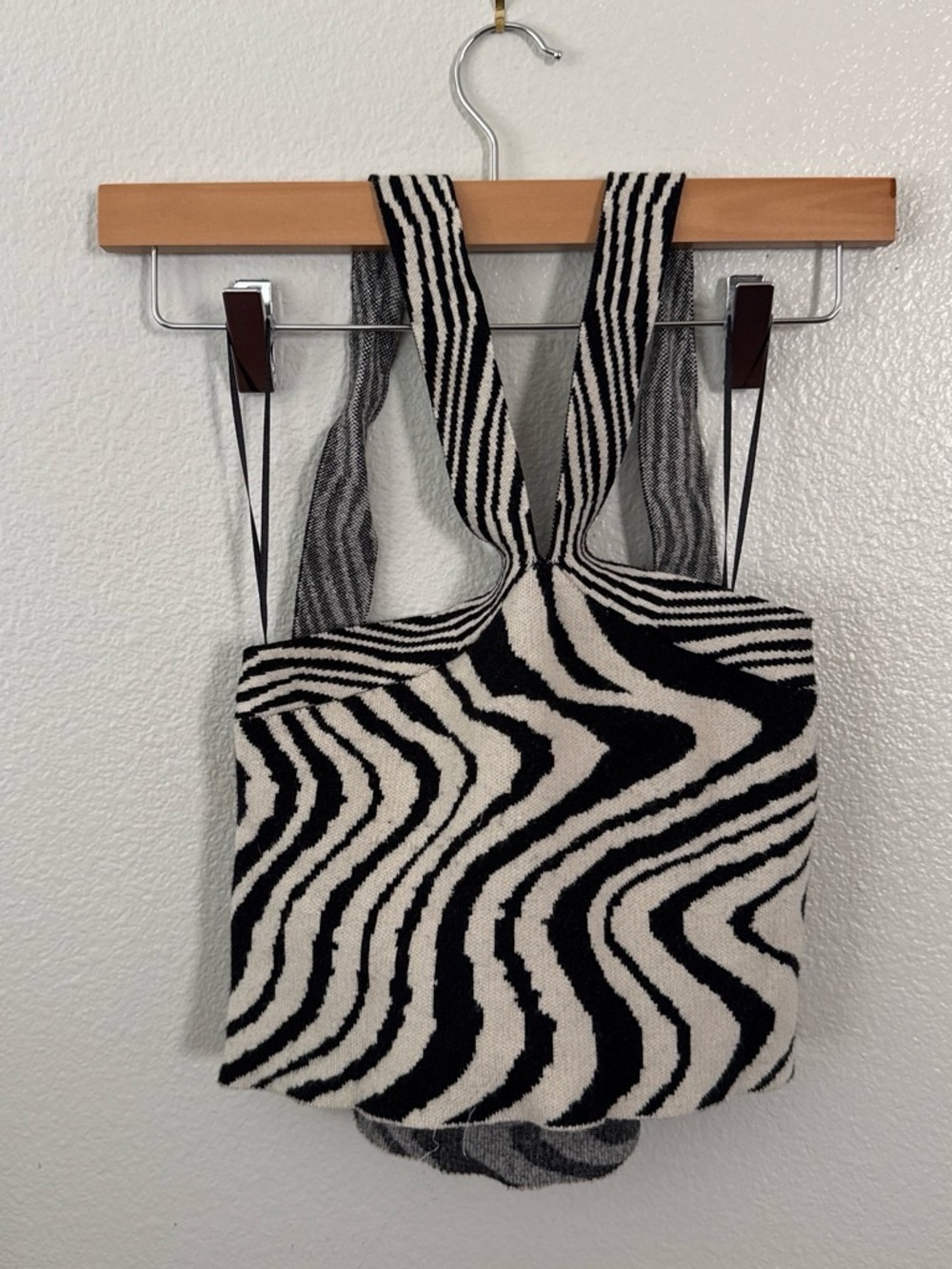 Windsor Zebra-Print Black & White top